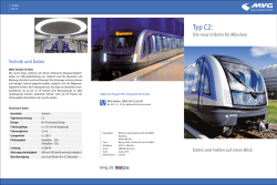 Infoflyer U-Bahn C2 PDF