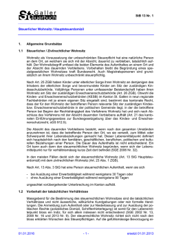 Druckversion PDF - Kantonales Steueramt St.Gallen