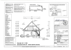Schnitt M 1:100