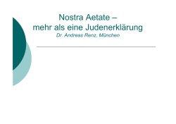 als eine Judenerklärung, Dr. Andreas Renz, München68.5 kB · PDF
