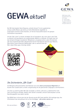 QR-Code - GEWA Etiketten GmbH
