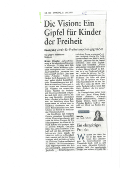 Die Vision:Ein - Freiheiter &ndash; Ahrweiler Freiheitswochen