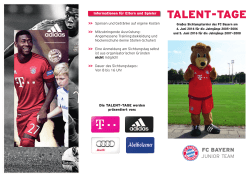 talent-tage - FC Bayern München