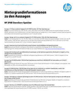 Hintergrundinformationen zu den Aussagen