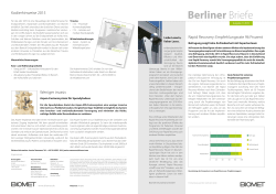 Biomet - Berliner Brief 15/1