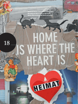 Heimat ist Heimat, deutsch und un&uuml;bersetzbar. Wie