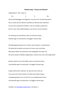 Heimat weg - Funny van Dannen