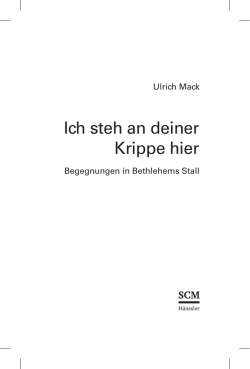 Ich steh an deiner Krippe hier - SCM R.Brockhaus im SCM