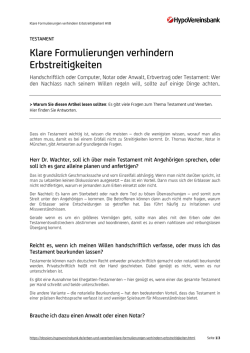 HVB_Klare Formulierungen verhindern Erbstreitigkeiten_Final