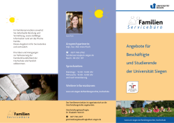 Familien - Universität Siegen