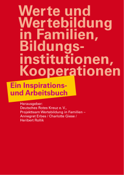 PDF - Wertebildung in Familien