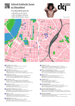 Schwul-lesbische Szene in Düsseldorf