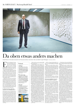 DIE ZEIT - Harald Christ