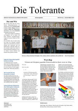 Die Tolerante - Ballsportgymnasium