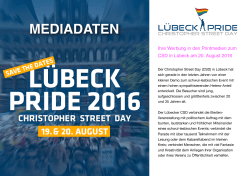 mediadaten - Lübeck Pride