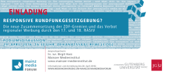 einladung - Johannes Gutenberg