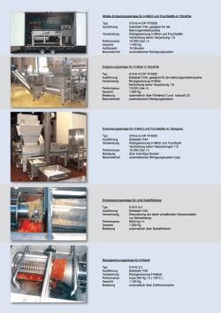 Entwässern und Trennen - trenn-tec