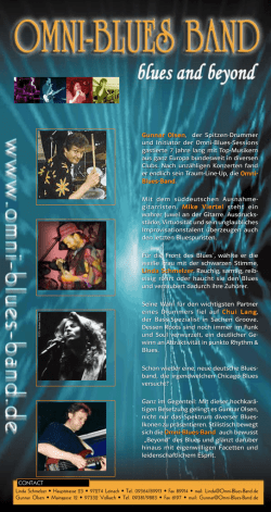 Gunnar Olsen Gunnar Olsen, der Spitzen - omni-blues-band