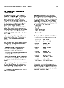 Grammatikregeln und Erkl&auml;rungen i Pravopis in razlage 50
