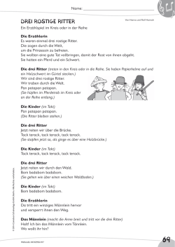 drei rostige ritter