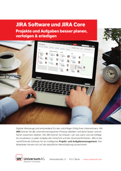 JIRA Core - Universum AG