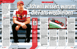 Ich will wissen, warum die Fans wegbleiben