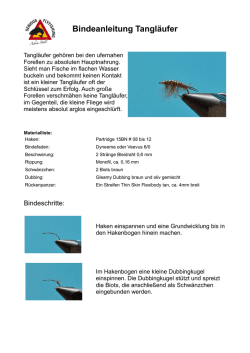 Bindeanleitung Tangl&auml;ufer