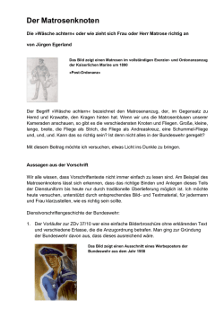 Der Matrosenknoten