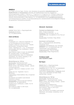 Infoblatt Angeln