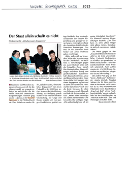 Kasseler Sonntagsblatt - Bürgerstiftung Kassel