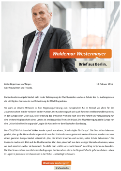 BriefausBerlinIII2016 - Waldemar Westermayer