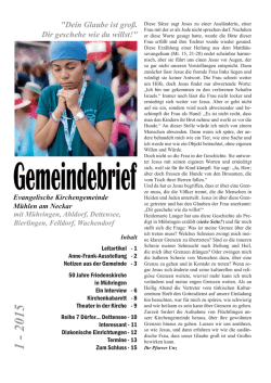 eine Kirchengemeinde