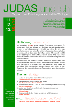 "Judas und ich" in T&uuml;bingen 11.