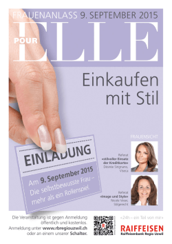 einkaufen mit stil