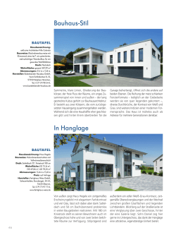 Bauhaus-Stil - Büdenbender Hausbau