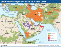 Glaubensrichtungen des Islam im Nahen Osten