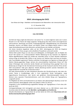 Call for Papers - Ruhr