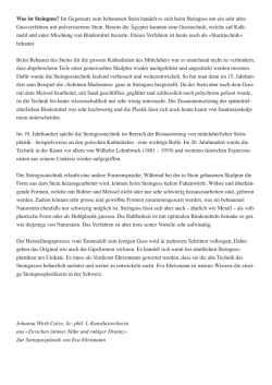 Was ist Steinguss? Im Gegensatz zum behauenen Stein handelt es