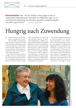 Hungrig nach Zuwendung