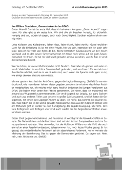 Jan Willem Goudriaan, Generalsekret&auml;r des Europ&auml;ischen