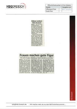 H&uuml;bner verl&auml;sst