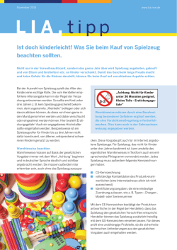 Ist doch kinderleicht! Was Sie beim Kauf von Spielzeug
