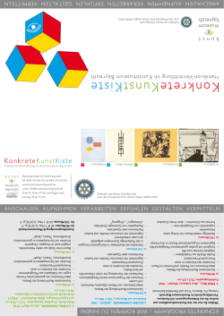 konkrete kunst kiste - Kunstmuseum Bayreuth