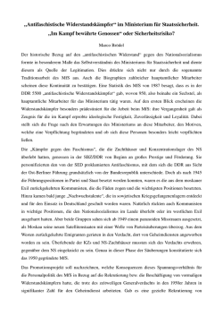 Zum Thema  - Bundesstiftung zur Aufarbeitung der SED