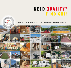 NEED QUALITY? FIND GHI!