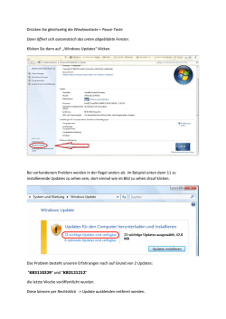 Dr&uuml;cken Sie gleichzeitig die Windowstaste + Pause