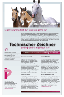 Technischer Zeichner