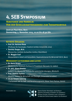 4. SEB Symposium