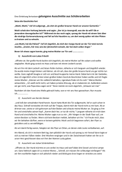 Eine Einleitung weiterschreiben