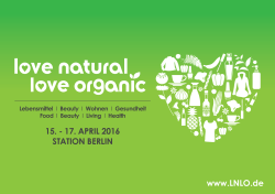 Beauty - Love Natural Love Organic